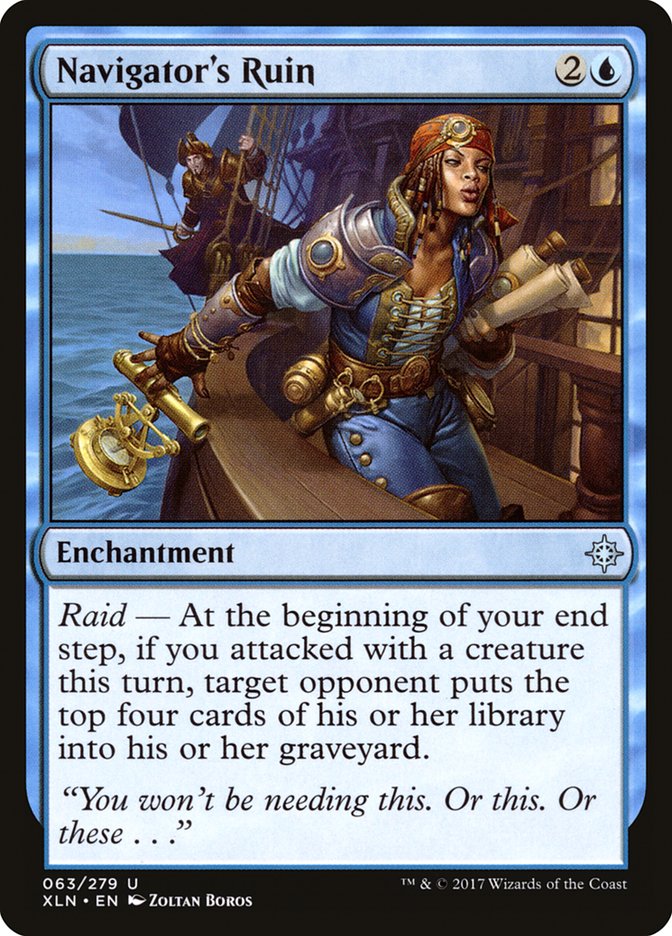 Magic the Gathering Card - Navigator's Ruin - MTG Circle