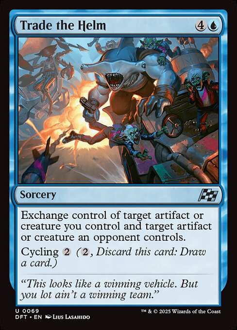 Magic the Gathering Card - Trade the Helm - MTG Circle