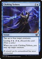 Magic the Gathering Card - Choking Tethers - MTG Circle
