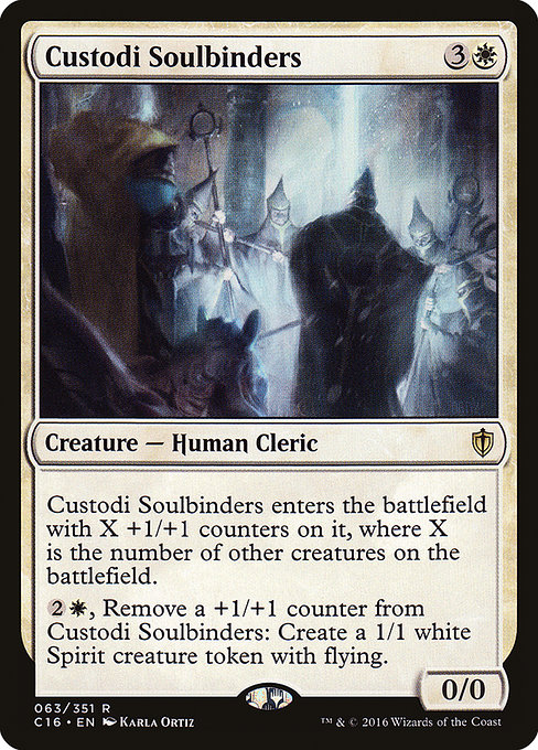 Magic the Gathering Card - Custodi Soulbinders - MTG Circle