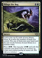 Magic the Gathering Card - Pillage the Bog - MTG Circle