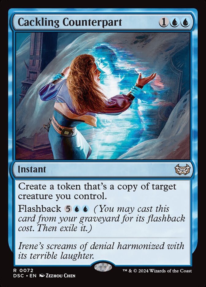 Magic the Gathering Card - Cackling Counterpart - MTG Circle