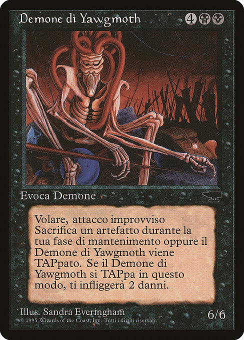 Magic the Gathering Card - Yawgmoth Demon - MTG Circle