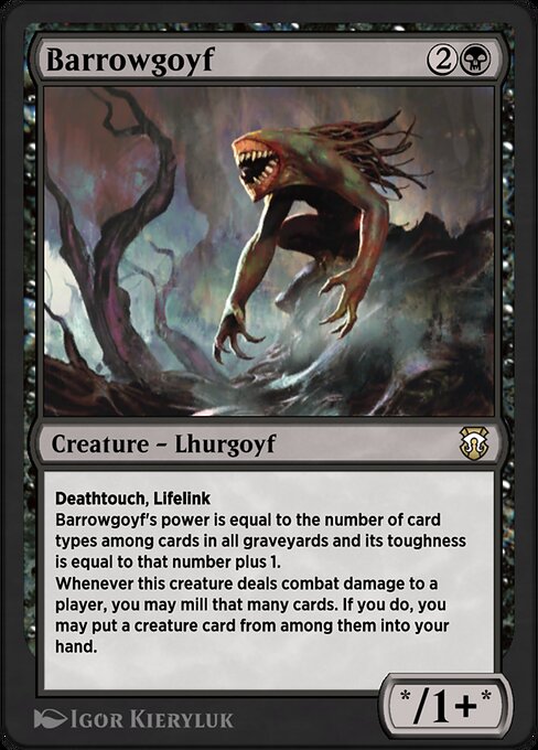 Magic the Gathering Card - Barrowgoyf - MTG Circle