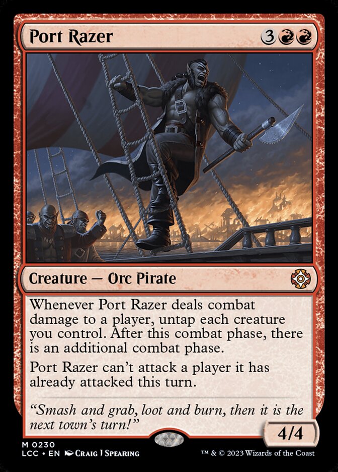 Magic the Gathering Card - Port Razer - MTG Circle