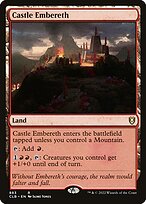 Magic the Gathering Card - Castle Embereth - MTG Circle