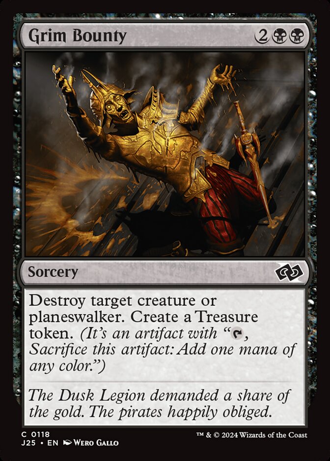 Magic the Gathering Card - Grim Bounty - MTG Circle