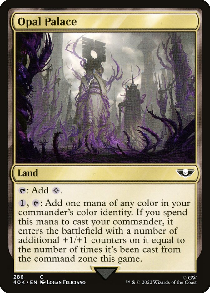 Magic the Gathering Card - Opal Palace - MTG Circle