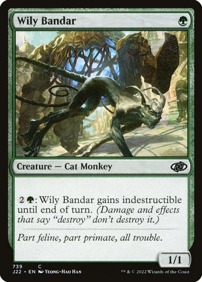 Magic the Gathering Card - Wily Bandar - MTG Circle