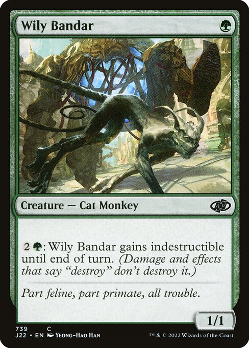 Magic the Gathering Card - Wily Bandar - MTG Circle