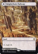 Magic the Gathering Card - Brightclimb Pathway // Grimclimb Pathway - MTG Circle