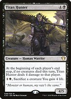 Magic the Gathering Card - Titan Hunter - MTG Circle