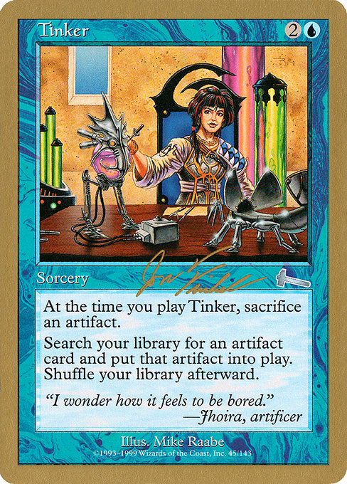 Magic the Gathering Card - Tinker - MTG Circle