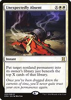 Magic the Gathering Card - Unexpectedly Absent - MTG Circle