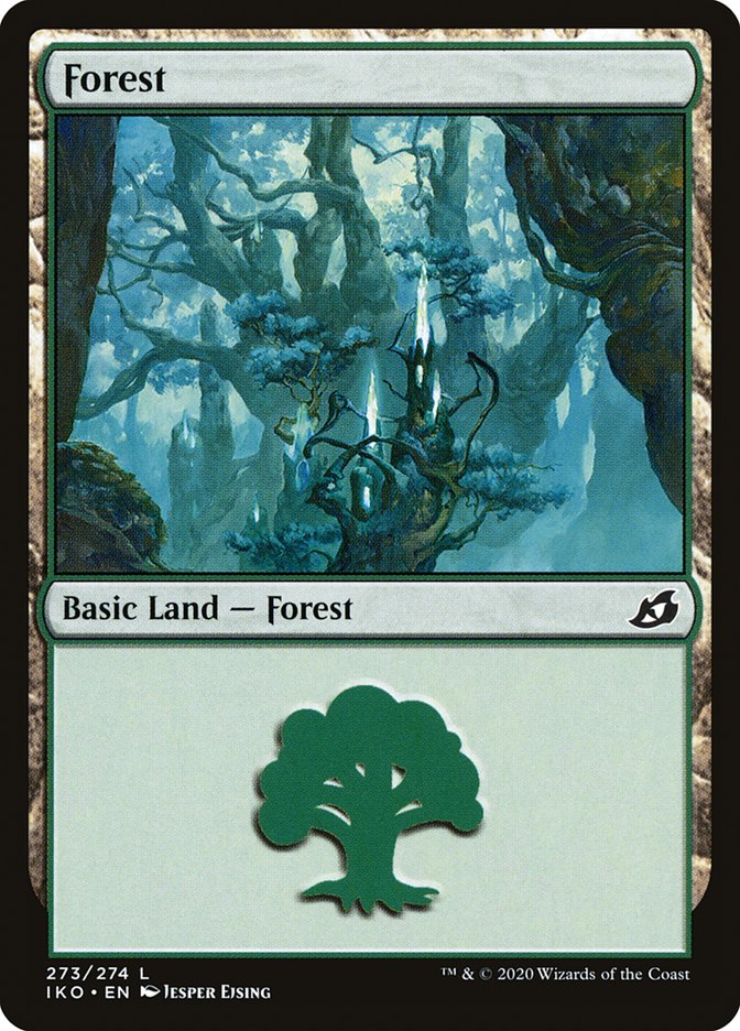Magic the Gathering Card - Forest - MTG Circle