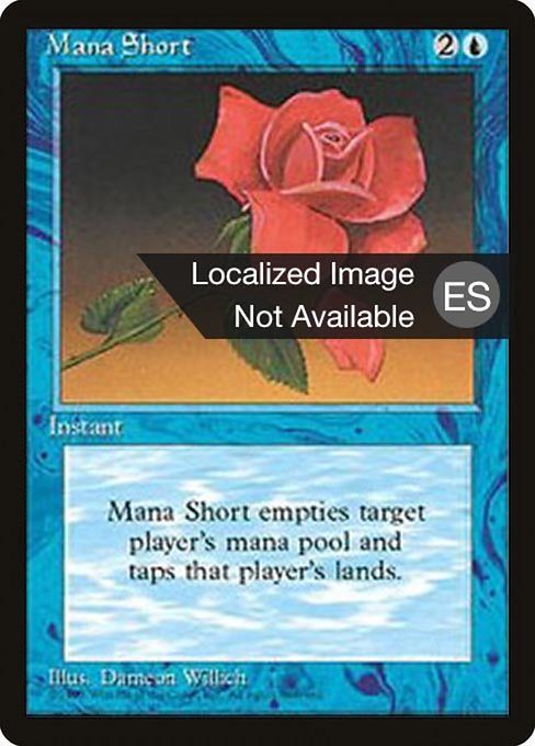 Magic the Gathering Card - Mana Short - MTG Circle