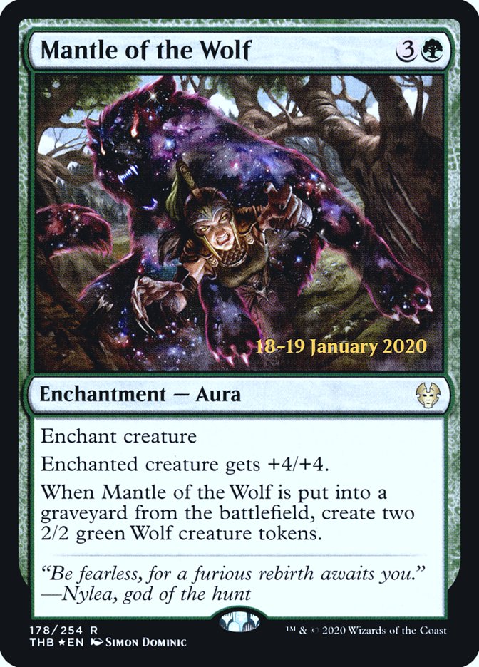 Magic the Gathering Card - Mantle of the Wolf - MTG Circle