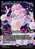 Magic the Gathering Card - Starfield Vocalist - MTG Circle