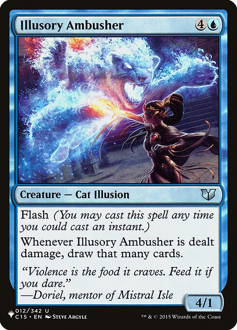 Magic the Gathering Card - Illusory Ambusher - MTG Circle