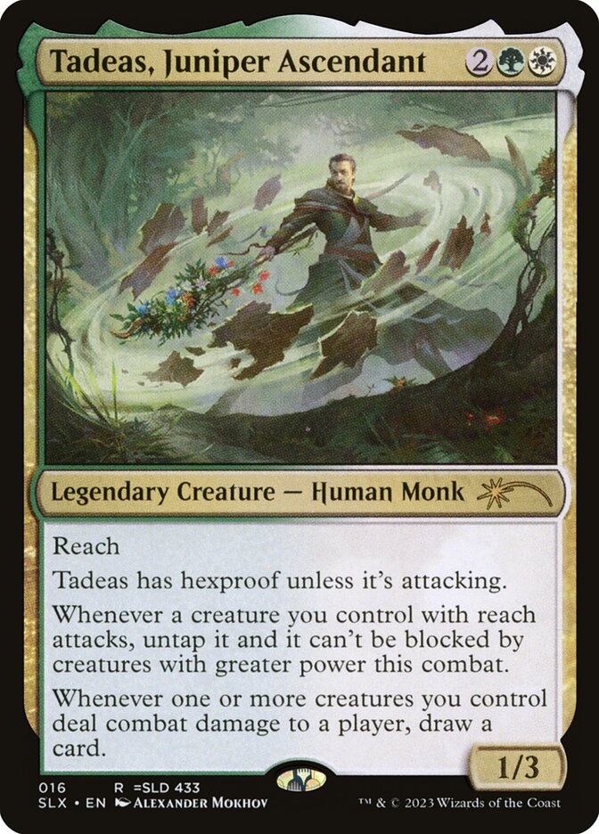 Magic the Gathering Card - Tadeas, Juniper Ascendant - MTG Circle