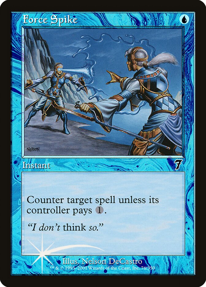 Magic the Gathering Card - Force Spike - MTG Circle