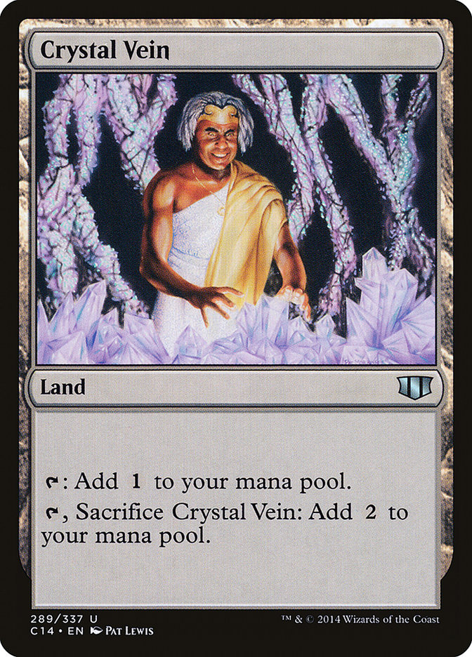 Magic the Gathering Card - Crystal Vein - MTG Circle