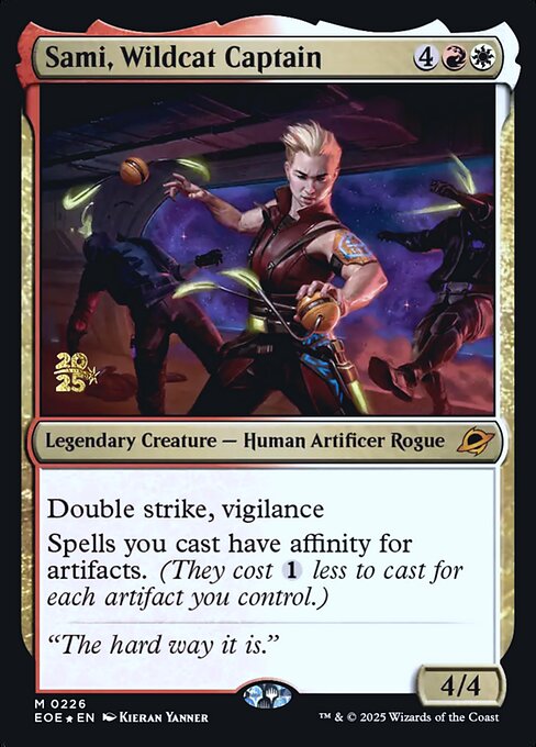 Magic the Gathering Card - Sami, Wildcat Captain - MTG Circle