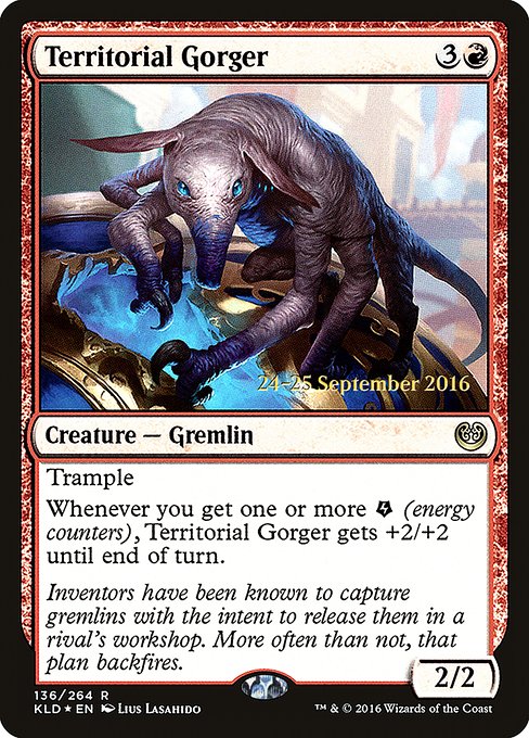 Magic the Gathering Card - Territorial Gorger - MTG Circle
