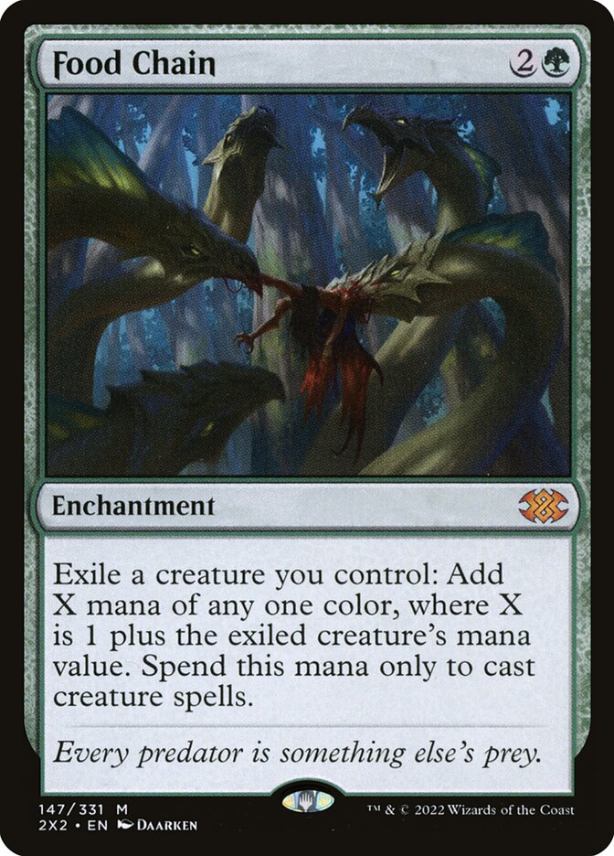 Magic the Gathering Card - Food Chain - MTG Circle