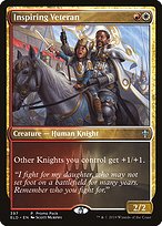 Magic the Gathering Card - Inspiring Veteran - MTG Circle