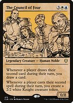 Magic the Gathering Card - The Council of Four - MTG Circle