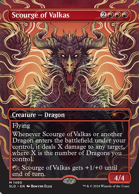 Magic the Gathering Card - Scourge of Valkas - MTG Circle