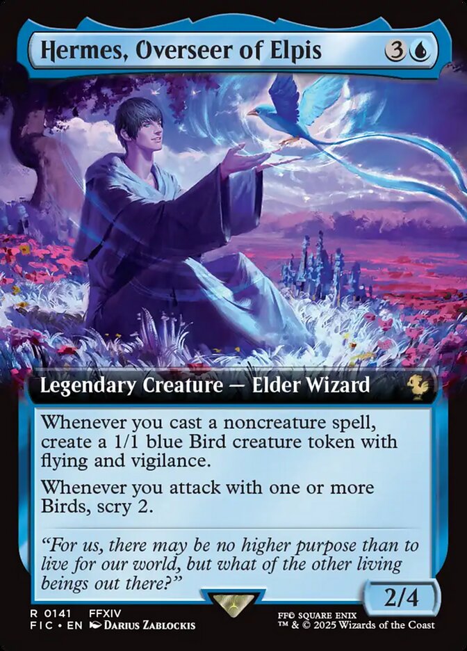 Magic the Gathering Card - Hermes, Overseer of Elpis - MTG Circle