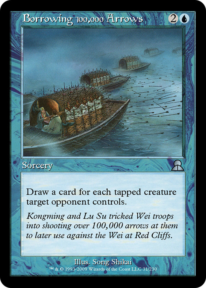 Magic the Gathering Card - Borrowing 100,000 Arrows - MTG Circle