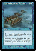 Magic the Gathering Card - Borrowing 100,000 Arrows - MTG Circle