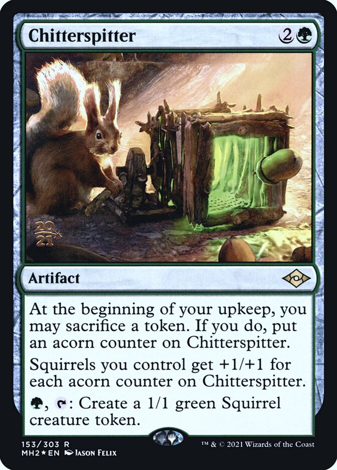 Magic the Gathering Card - Chitterspitter - MTG Circle