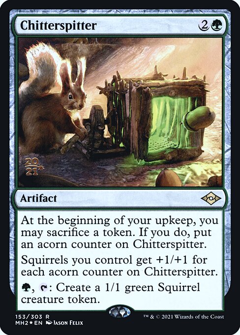 Magic the Gathering Card - Chitterspitter - MTG Circle