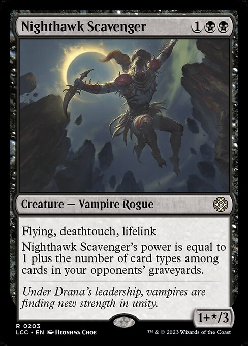 Magic the Gathering Card - Nighthawk Scavenger - MTG Circle