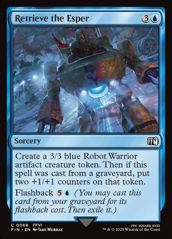 Magic the Gathering Card - Retrieve the Esper - MTG Circle
