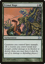 Magic the Gathering Card - Primal Rage - MTG Circle