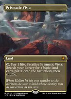 Magic the Gathering Card - Prismatic Vista - MTG Circle