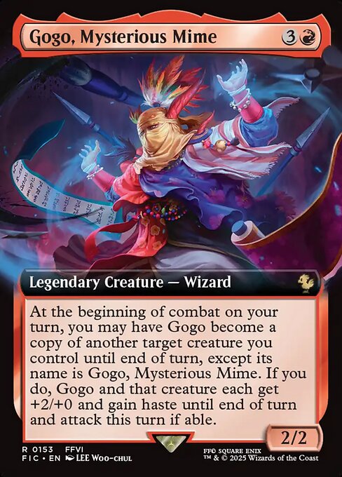 Magic the Gathering Card - Gogo, Mysterious Mime - MTG Circle