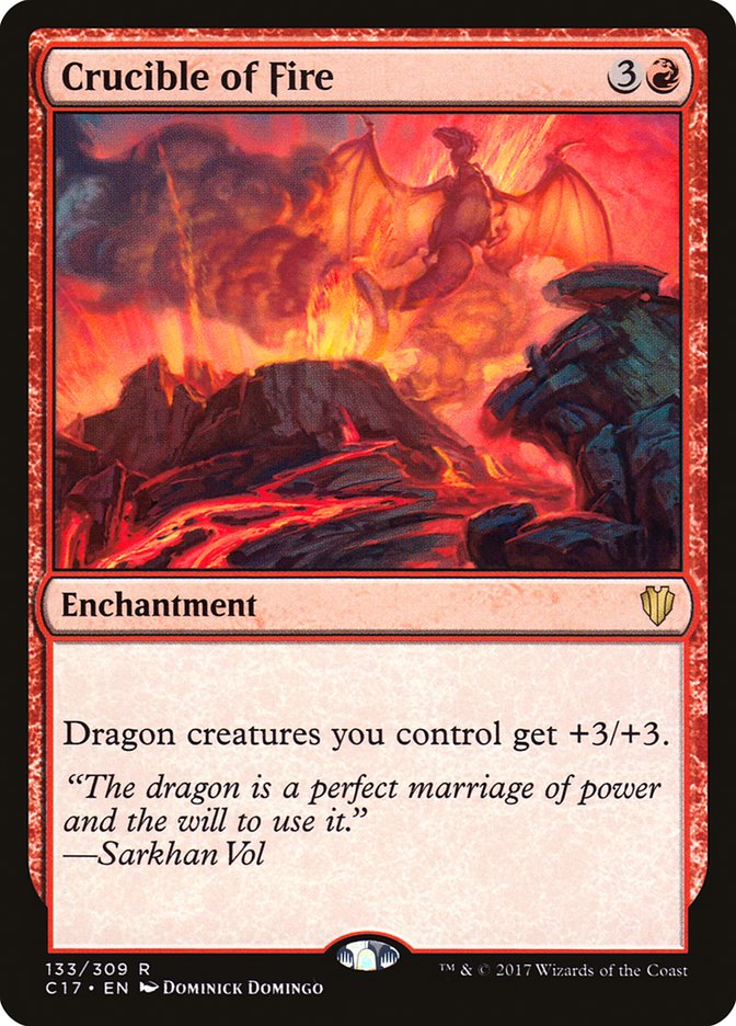 Magic the Gathering Card - Crucible of Fire - MTG Circle