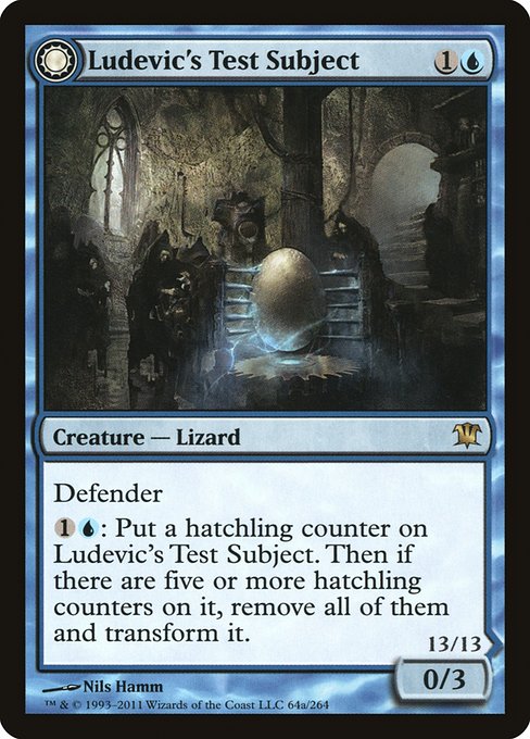 Magic the Gathering Card - Ludevic's Test Subject - MTG Circle