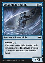 Magic the Gathering Card - Moonblade Shinobi - MTG Circle