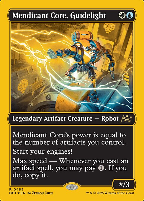 Magic the Gathering Card - Mendicant Core, Guidelight - MTG Circle