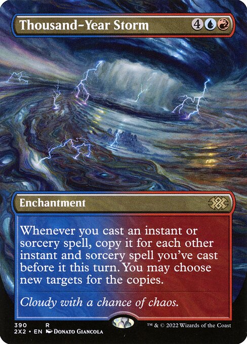 Magic the Gathering Card - Thousand-Year Storm - MTG Circle