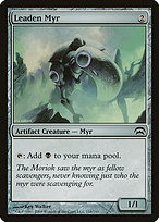 Magic the Gathering Card - Leaden Myr - MTG Circle