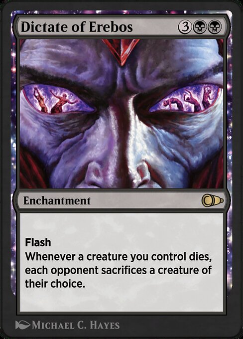 Magic the Gathering Card - Dictate of Erebos - MTG Circle