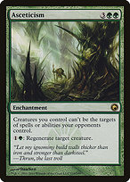 Magic the Gathering Card - Asceticism - MTG Circle